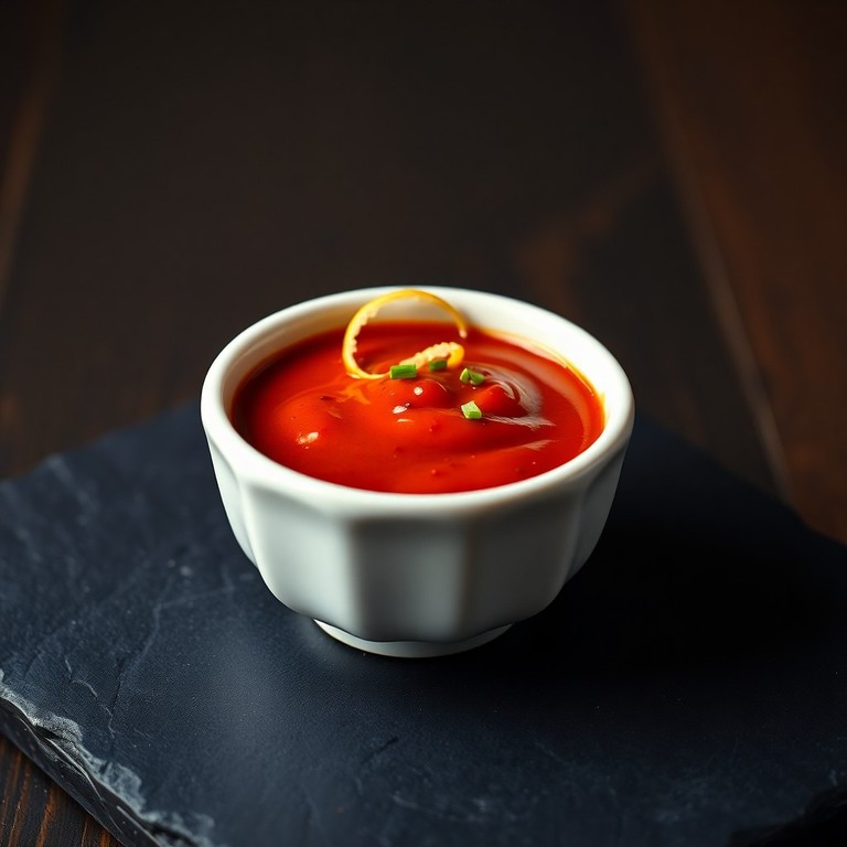 Salsa Asiática Profunda con Limón y Ajo