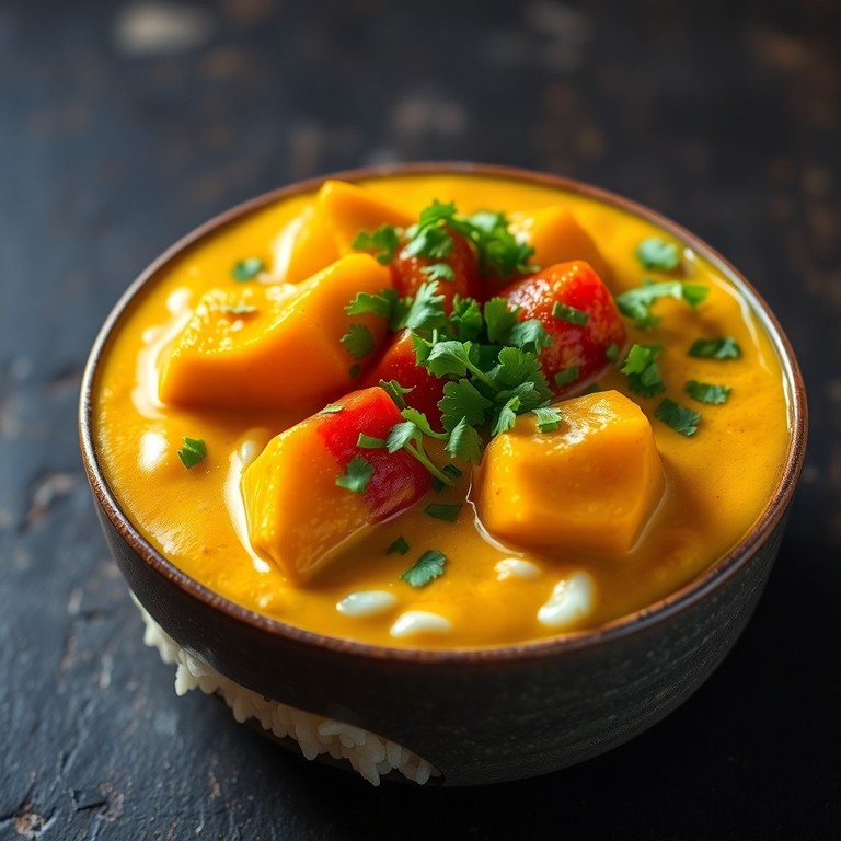 Creamy Turmeric Root Coconut Curry