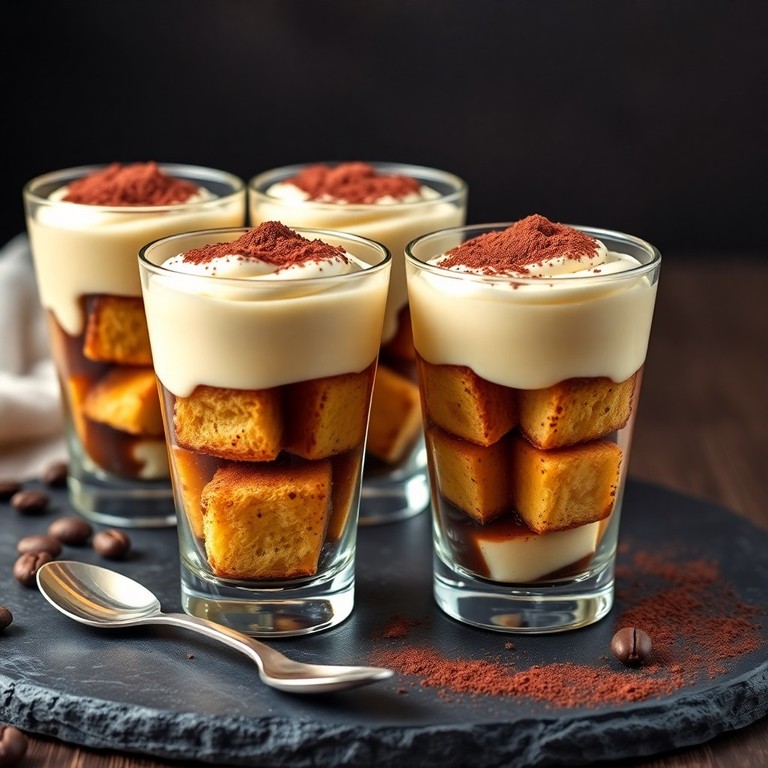 Rabanada Tiramisù na Taça