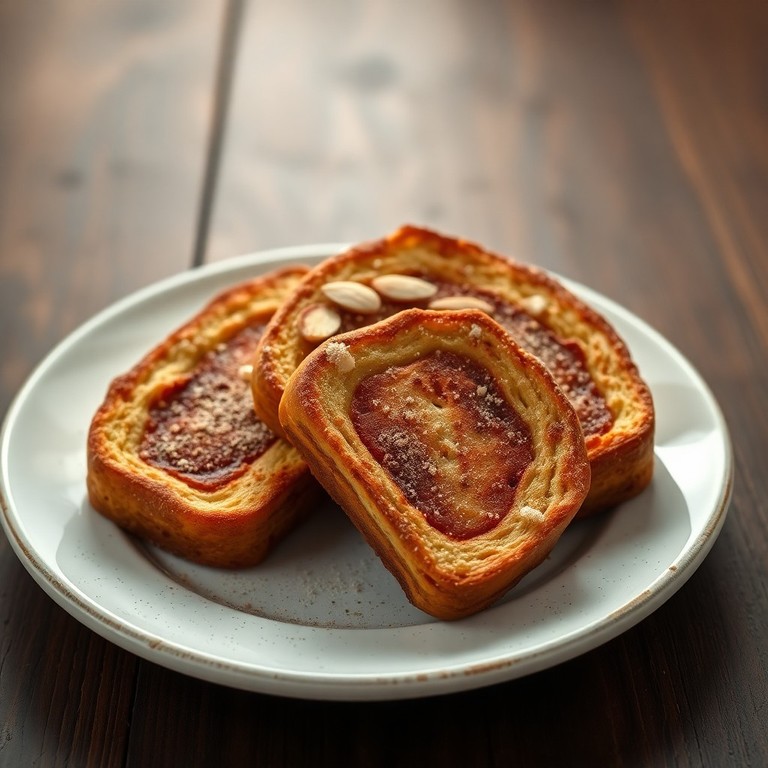 Rabanada Assada com Leite de Amêndoas e Canela