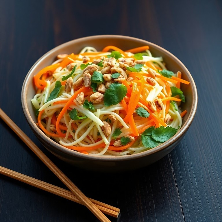 Asiatischer Koji-Salat mit Umami-Dressing