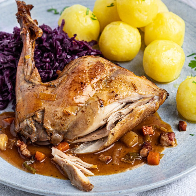 Kaninchenbraten im Backofen – super einfach & soooo lecker