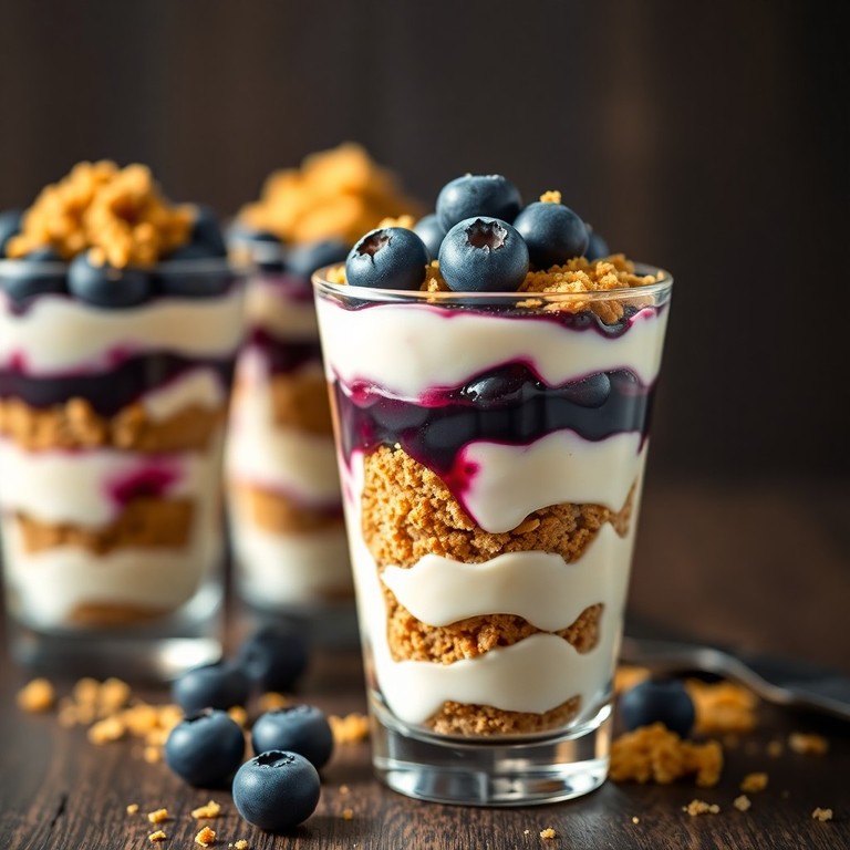 Parfait Myrtille et Spéculoos Simplifié