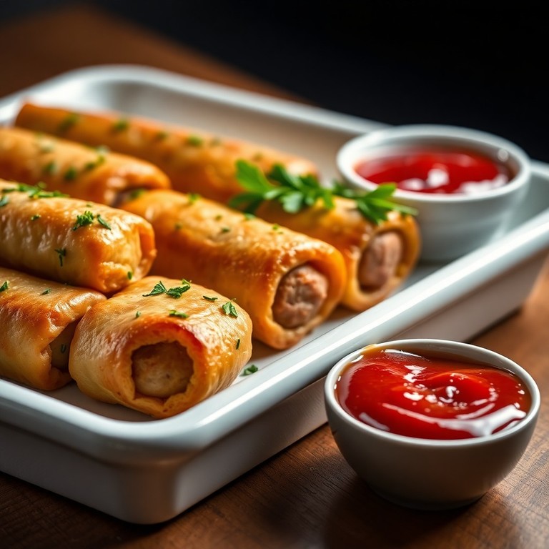 Enroladinho de Salsicha com Maizena (Sem Trigo)