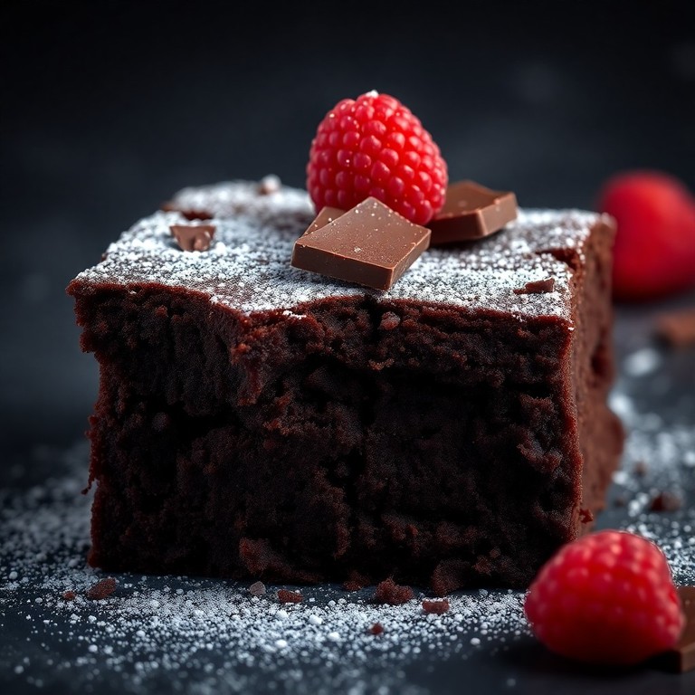 Brownie Fondant au Chocolat Noir Intense