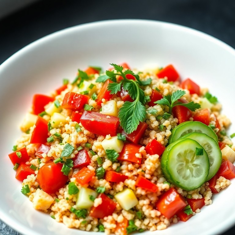 Salade de Quinoa et Coriandre Citronnée