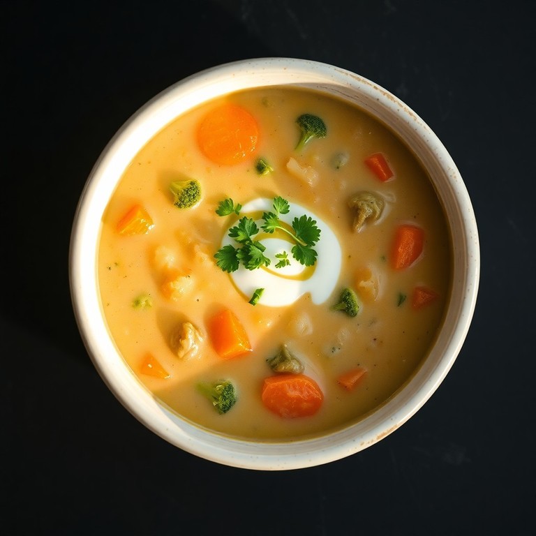 Sopa de Legumes Cremosa Reconfortante