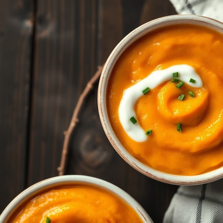 Crémeux de Carottes et Patates Douces