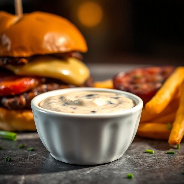 Gourmet Black Truffle Mushroom Aioli