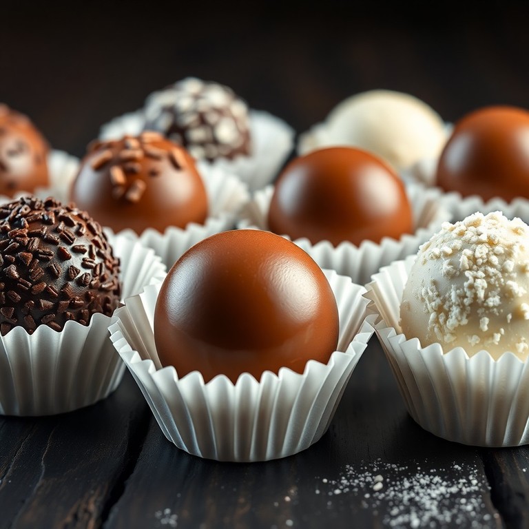 Brigadeiro Gourmet de Nescau e Leite em Pó