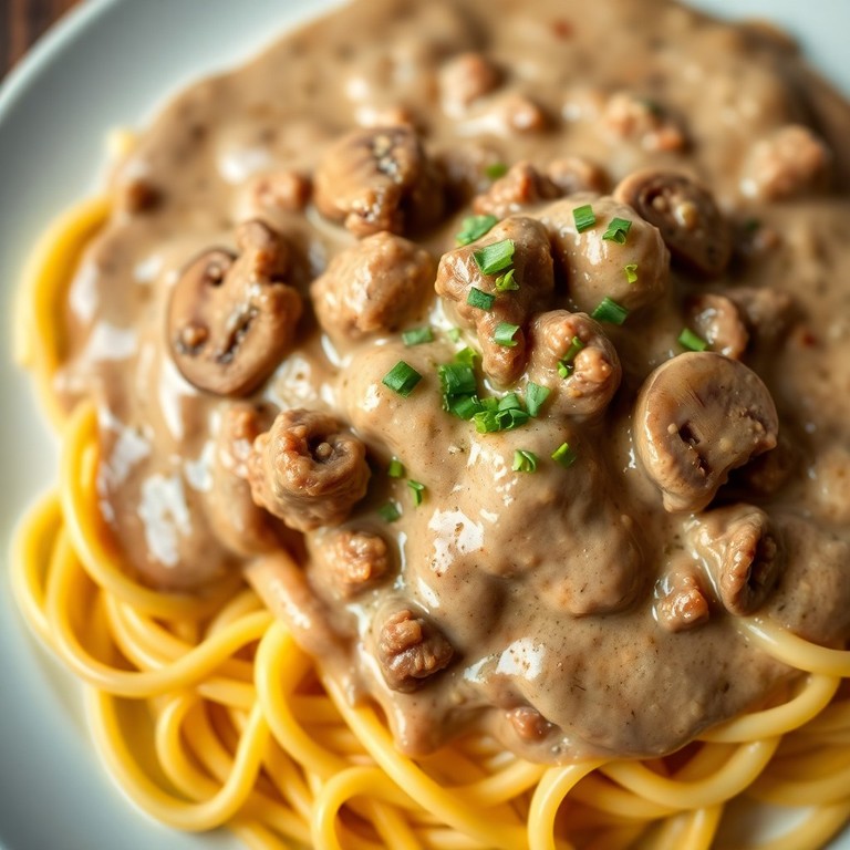 Bœuf Stroganoff Express aux Champignons