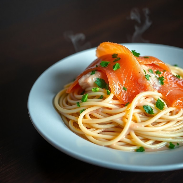 Spaghetti Cremosi al Salmone e Philadelphia Senza Cottura Aggiuntiva