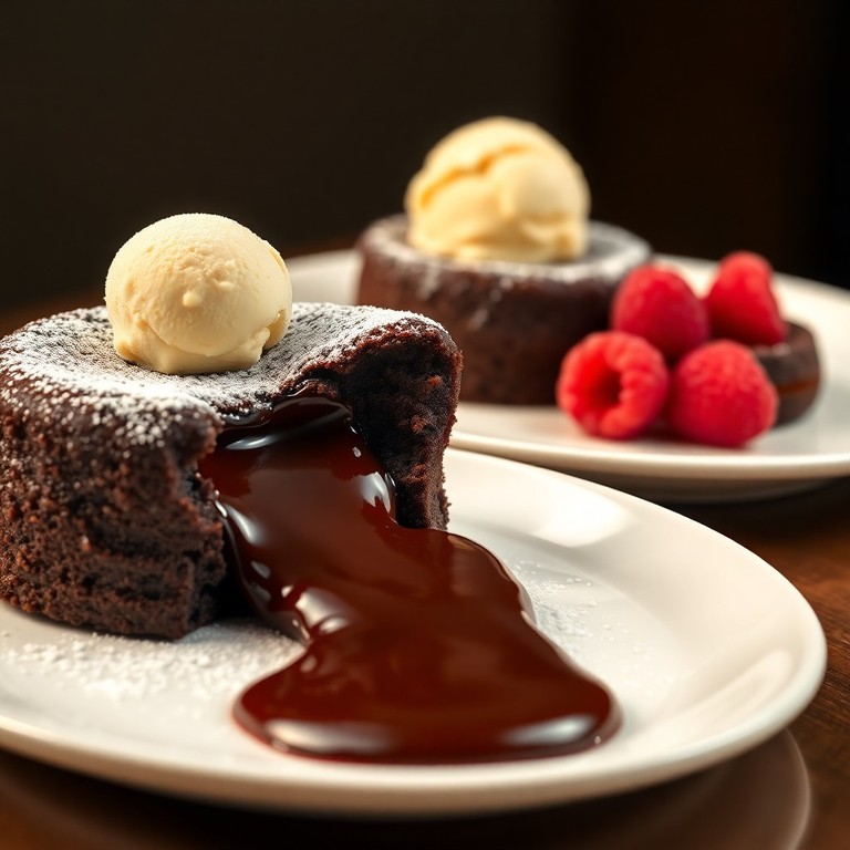 Decadent Molten Chocolate Lava Cakes