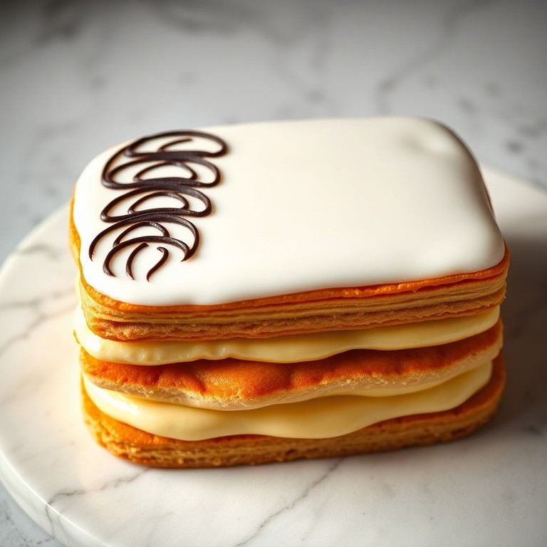 Millefeuille Classique à la Crème Pâtissière