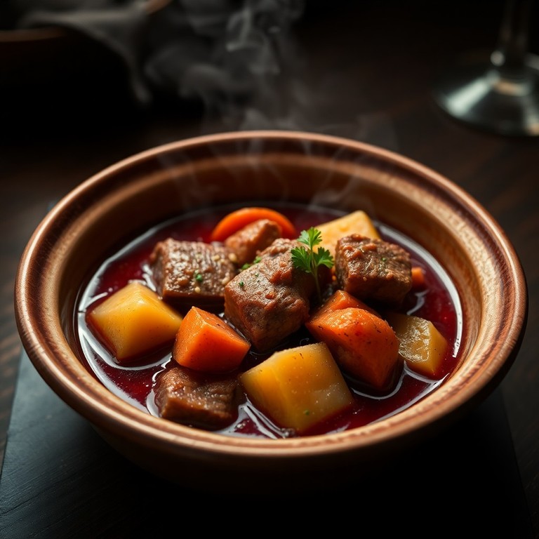 Estofado Clásico de Cinta de Lomo al Vino Tinto