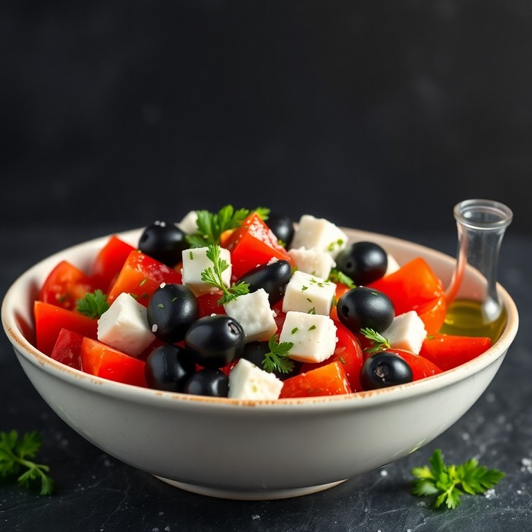 Salade Méditerranéenne Fraîcheur Tomates et Olives