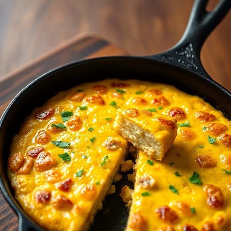 Frittata de Queso y Atún Clásica
