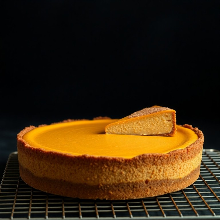 Classic Pumpkin Spice Cheesecake Pie