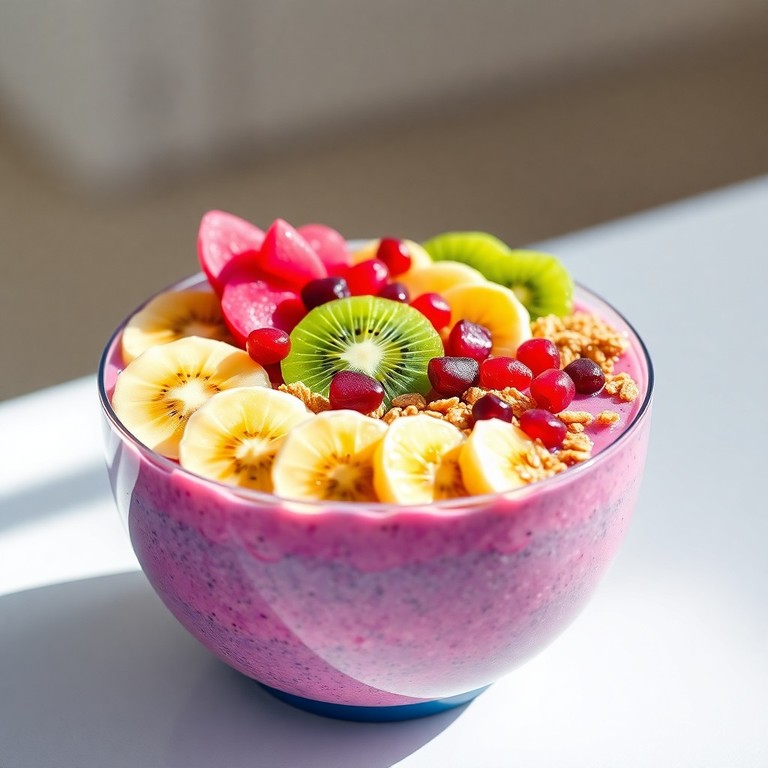 Tropical Pitaya & Blue Majik Smoothie Bowl