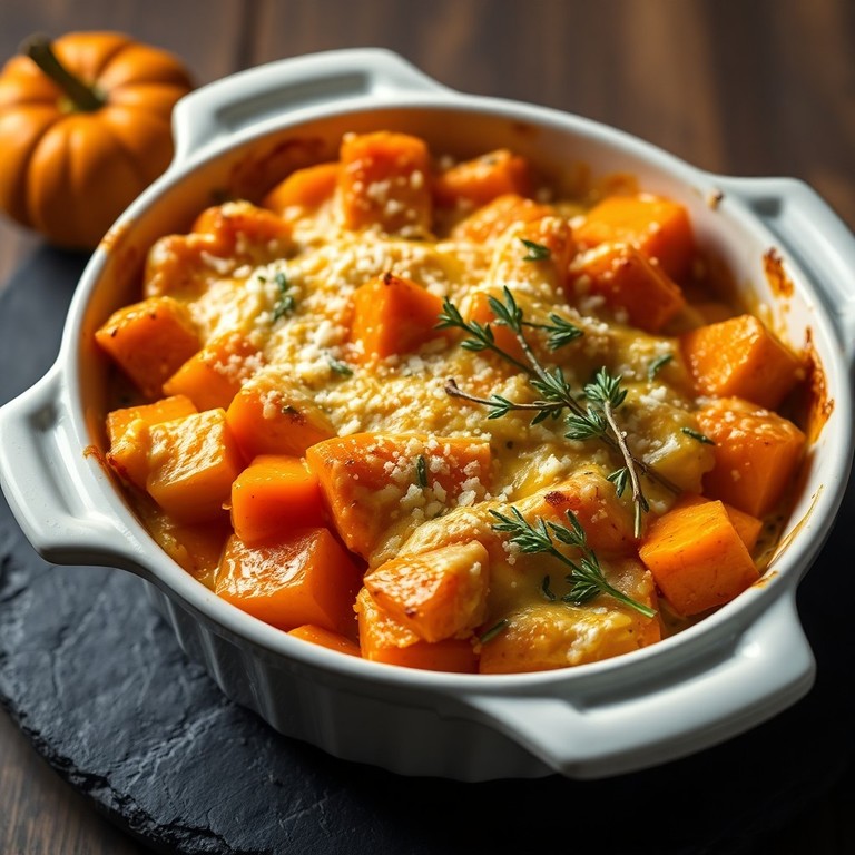 Gratin de Légumes d'Automne aux Lardons et Béchamel Légère