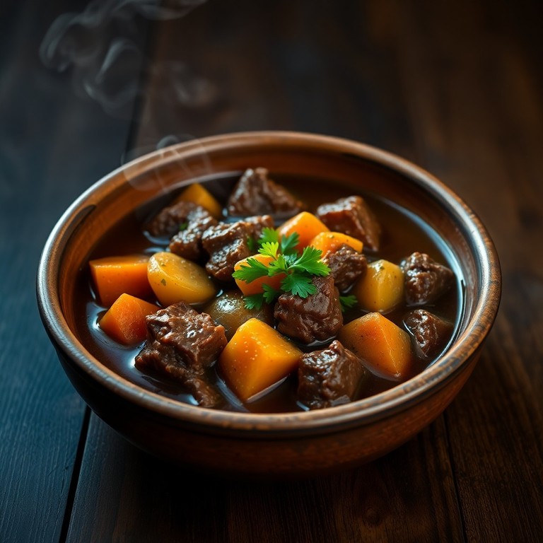 Ensopado Clássico de Carne com Legumes (Carne de Panela)