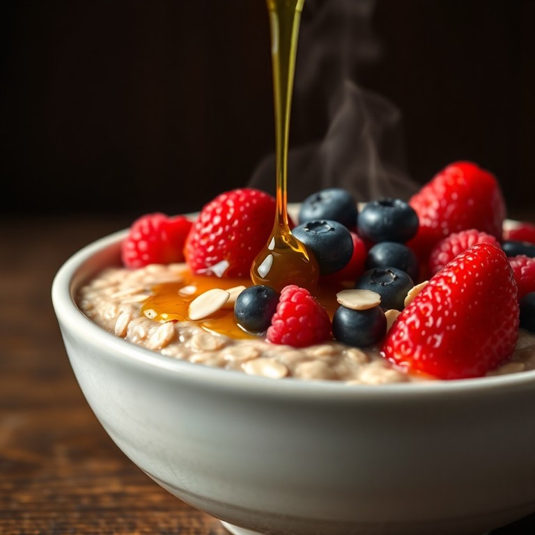 Porridge Traditionnel aux Fruits Rouges et Miel