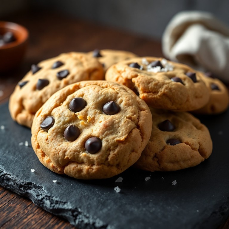 Cookies Salés Vanillés Sans Lait au Beurre Demi-Sel