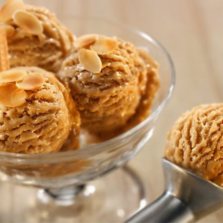 Helado de turrón