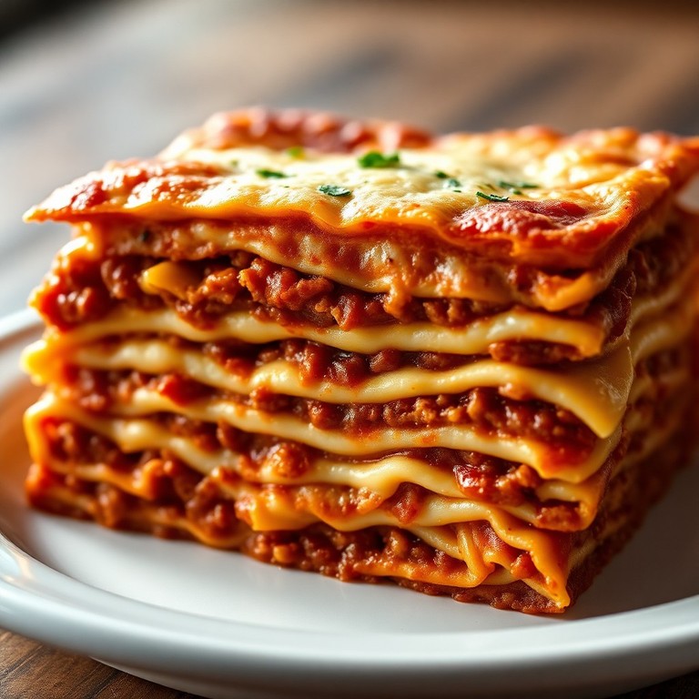 Lasaña Clásica Italiana Tradicional