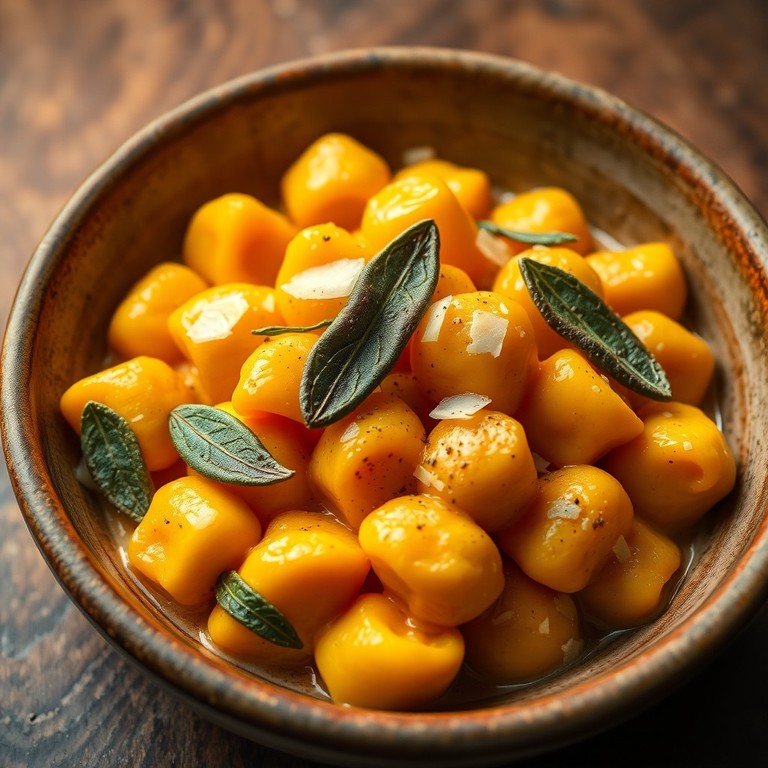 Gnocchis de Butternut aux Épices Douces et Fromage Frais