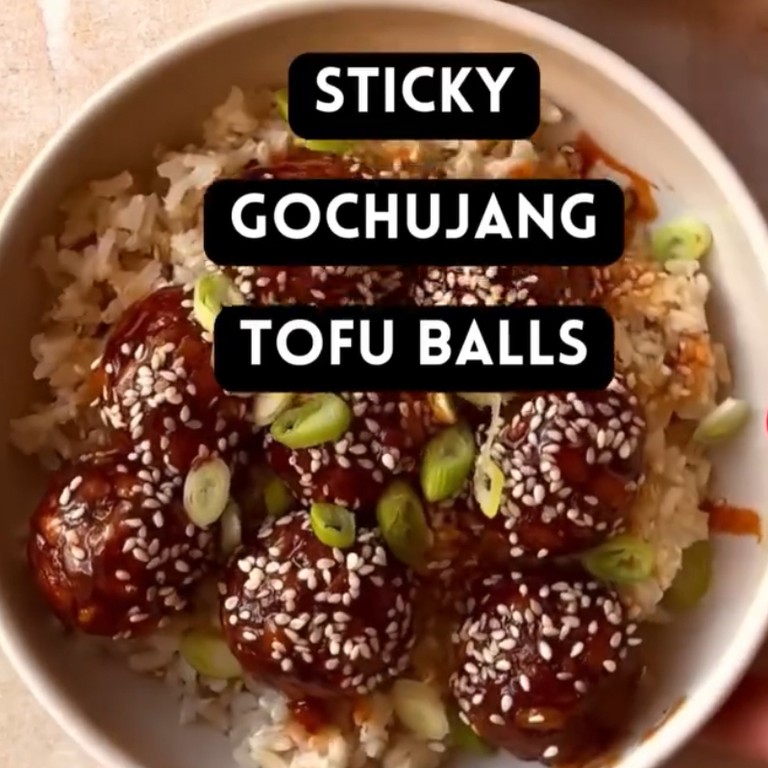 Sticky Guchujang Tofuballs