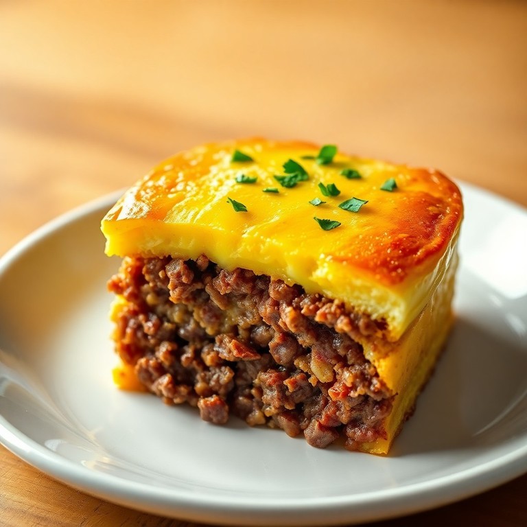 Pastel de Carne y Huevo Clásico