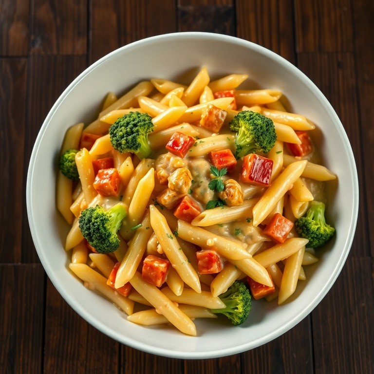 Romige Broccoli-Kip Pasta met Vega Kip