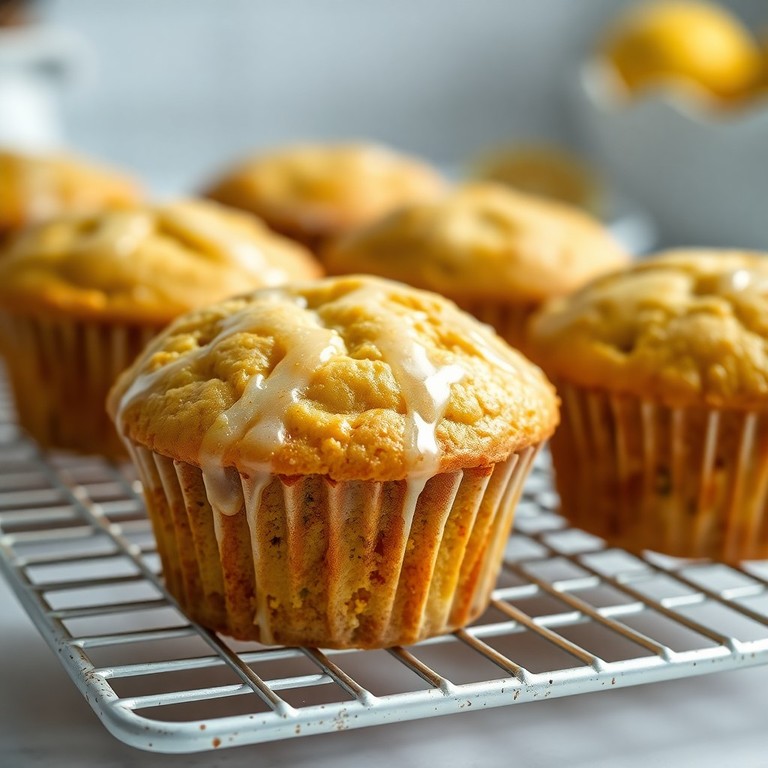 Muffins Citron et Amandes Végétaliens Sans Gluten
