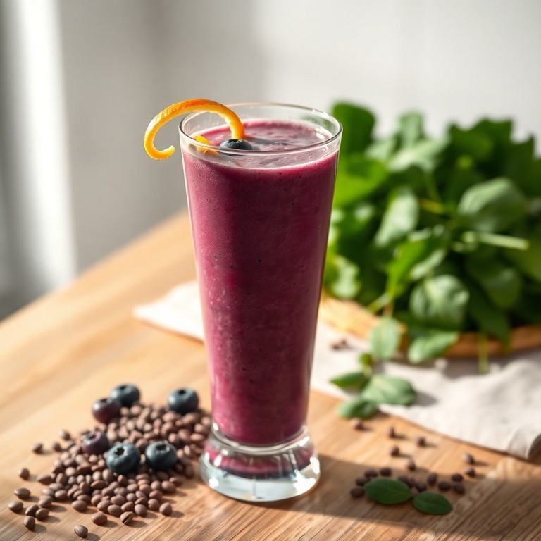 Tropical Iron-Boosting Smoothie with Hidden Lentils