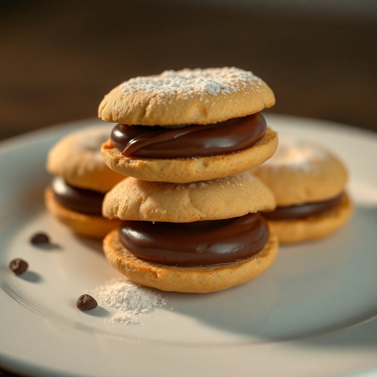 Biscoitos Recheados de Creme de Ovo e Nescau na Air Fryer