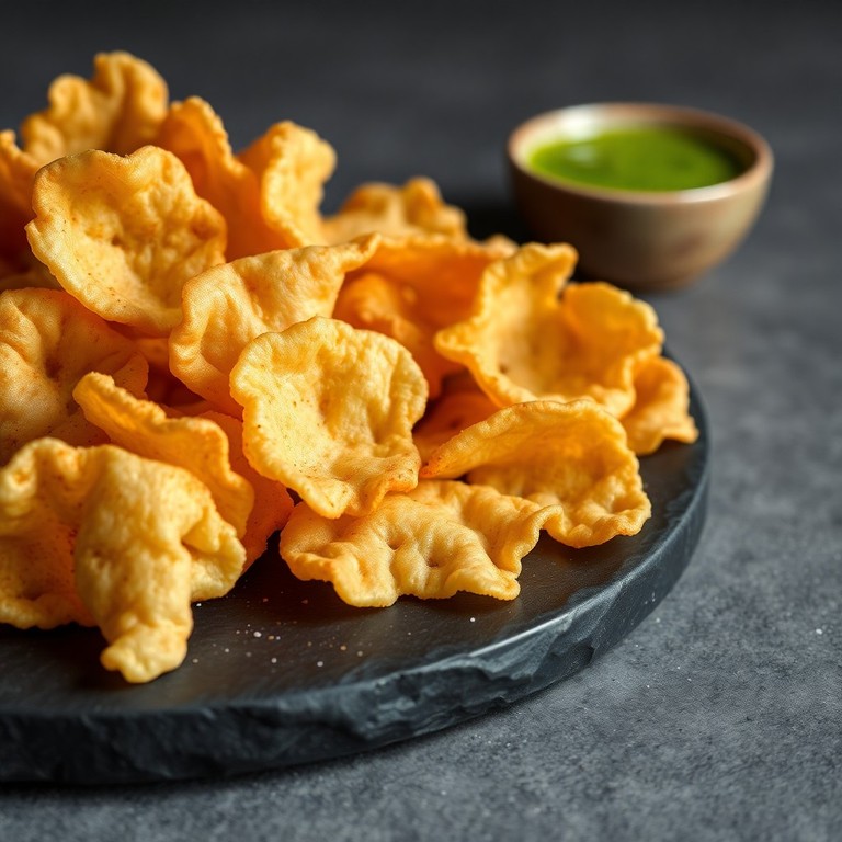 Crispy Air Fryer Rice Flour Chips