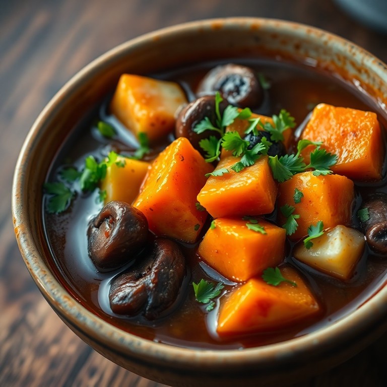 Estofado de Tofu y Batata en Olla Lenta