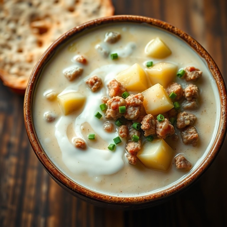 Chunky Beef and Leek Potato Soup (Thermomix Method)