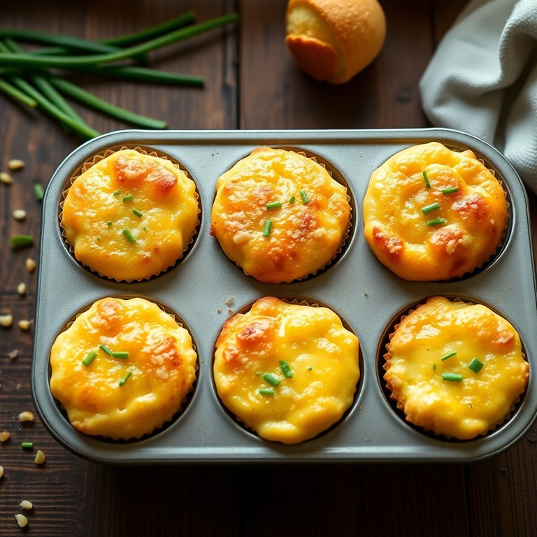 Hearty Grünkern and Gruyère Egg Muffins