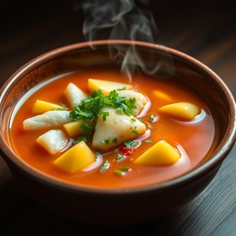 Caldillo de Congrio Clásico Chileno