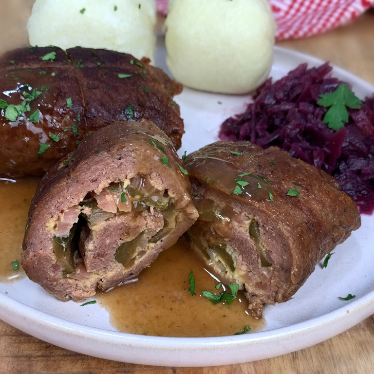 Omas vegane Roulade
