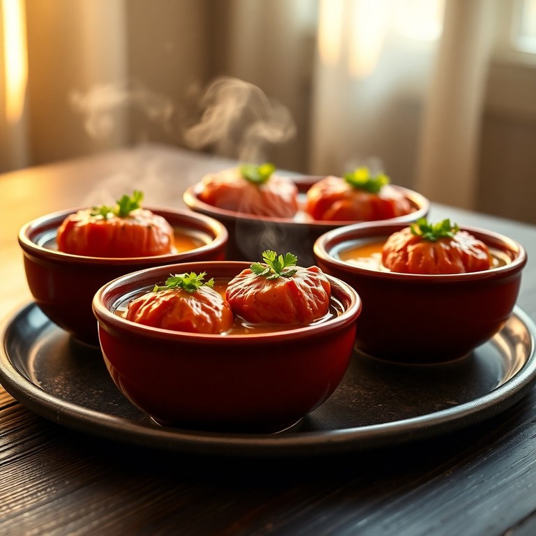 Soupe de Bouillon Végétal Méditerranéen aux Légumes Farcis à la PVT