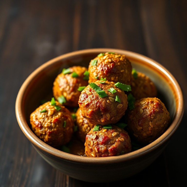 Boulettes de Bœuf Épicées aux Flocons d'Avoine et Épeautre