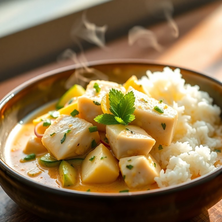 Wok de Cabillaud aux Herbes Thaïlandaises et Légumes Croquants