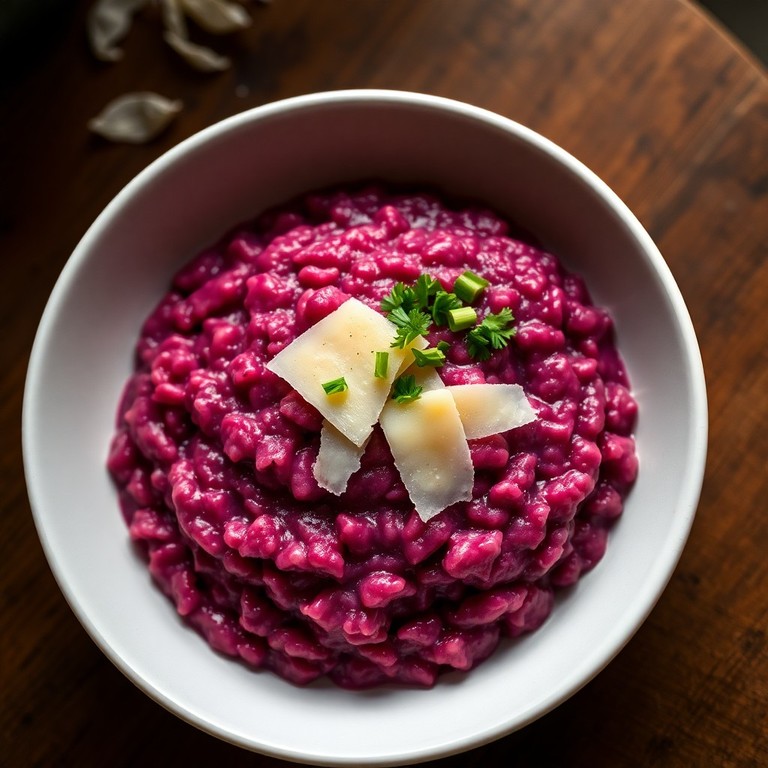 Creamy Purple Cabbage Butter Risotto (Instant Pot)