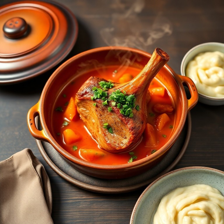 Osso Buco de Dinde à la Milanaise