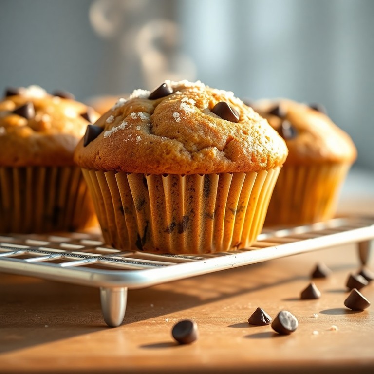 Muffins Américains Classiques aux Pépites de Chocolat