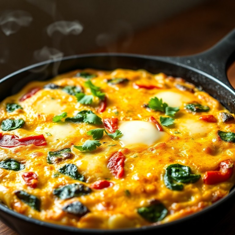 Frittata de Verduras y Queso al Horno