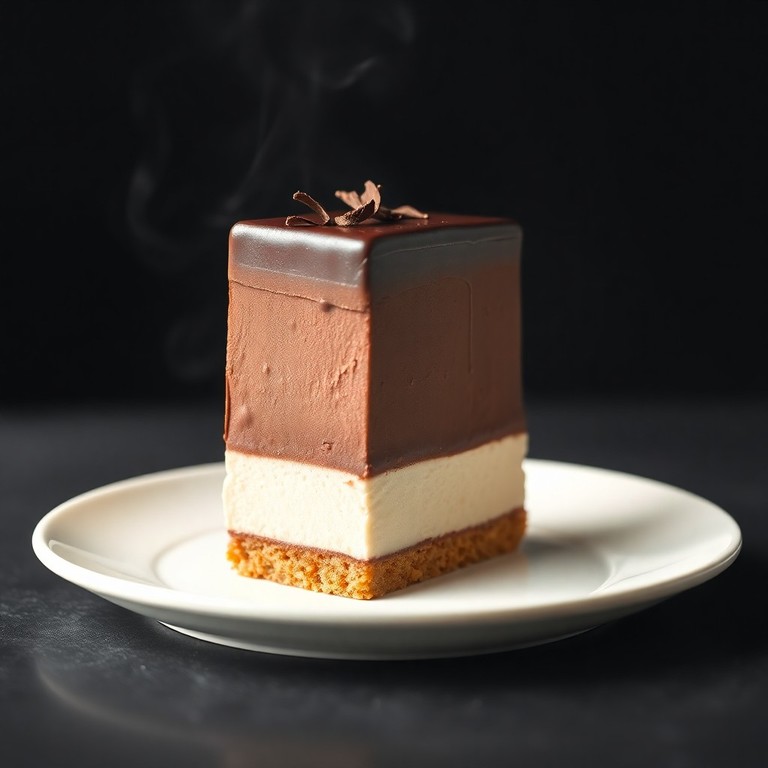 Torta Gelada de Chocolate com Recheio Cremoso de Cream Cheese